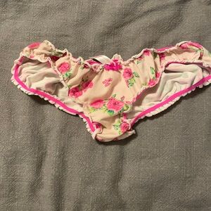Victoria’s Secret Pink stretchy bikini panties XS